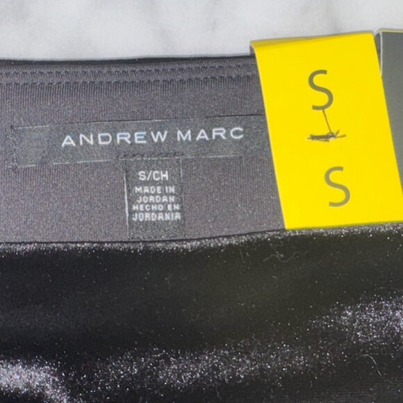 ANDREW MARC Velvet Legging – Black – Size S - NWT - Picture 5 of 5